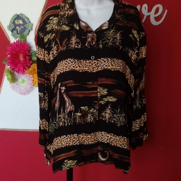 🚨BFA CLASSICS ANIMAL PRINT SZ XLP - Picture 5 of 9